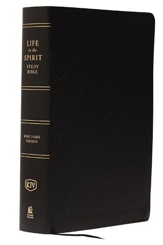 9780310927587: KJV, Life in the Spirit Study Bible, Bonded Leather, Black, Red Letter: Formerly Full Life Study