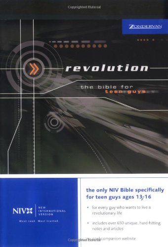 9780310928195: Revolution: The Bible for Teen Guys, New International Version