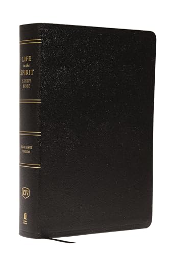 Stock image for Life in the Spirit Study Bible: King James Version, Black Top Grain Leather for sale by Revaluation Books