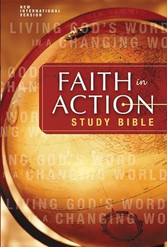 Stock image for Faith in Action Study Bible: Living God's Word in a Changing World (New International Version) for sale by Ergodebooks