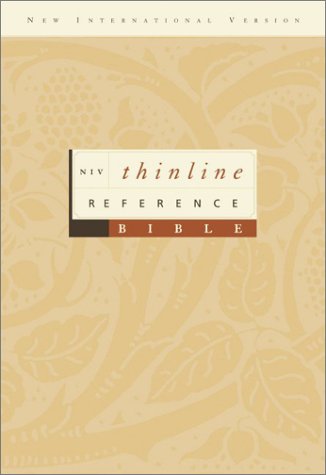 NIV Thinline Reference Bible, Indexed (9780310928812) by Zondervan Publishing House