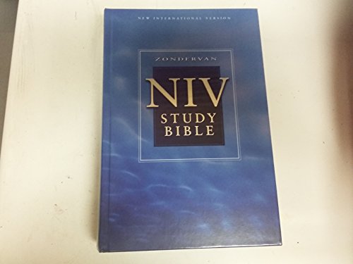 Imagen de archivo de Zondervan NIV Study Bible a la venta por Alien Bindings