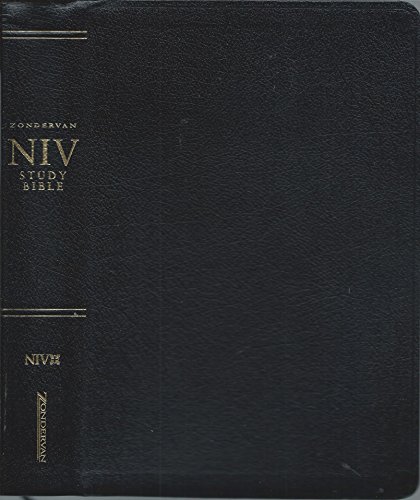 9780310929574: Zondervan Study Bible: New International Version, Black Bonded Leather