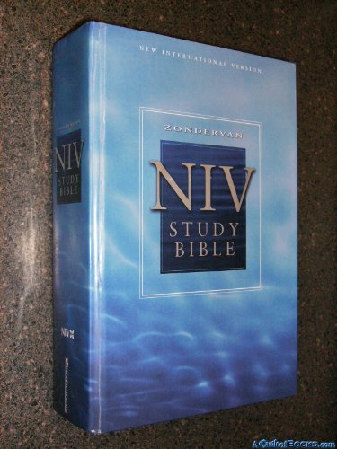 Stock image for Zondervan NIV Study Bible, Large Print for sale by Goodbookscafe