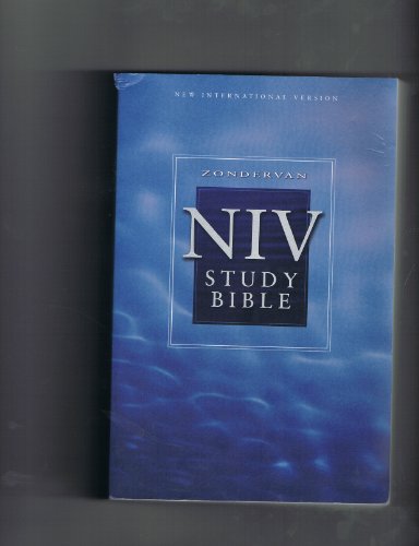 Imagen de archivo de Zondervan NIV Study Bible, Large Print a la venta por Irish Booksellers