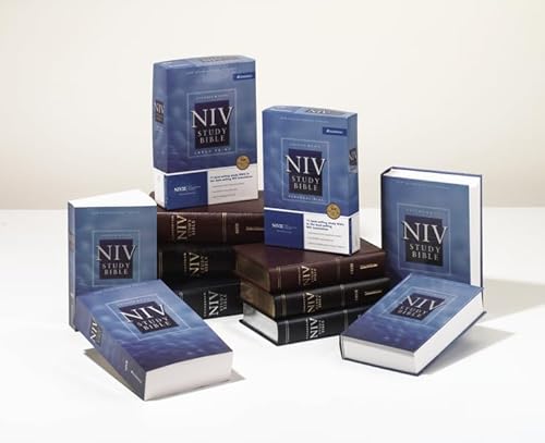 Imagen de archivo de Zondervan NIV Study Bible, Large Print a la venta por RPTS Library Book Store