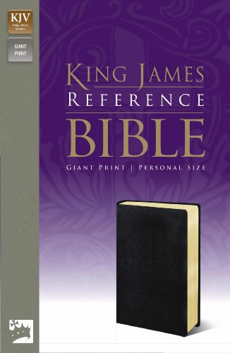 9780310931911: Holy Bible: King James Version Reference Giant Print Black Leather-look