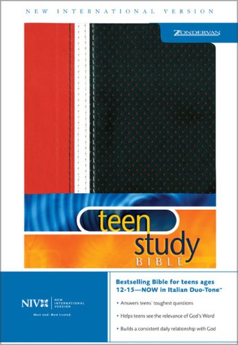 Beispielbild fr NIV Teen Study Bible (Immitation Leather) zum Verkauf von HPB-Diamond