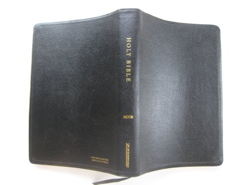 9780310935902: Holy Bible: New International Version, Black Top Grain, Thinline, Non-Indexed