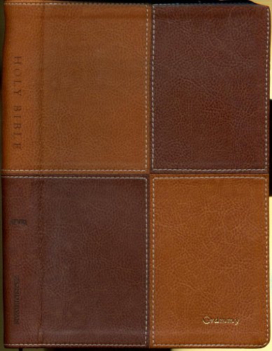 Stock image for NIV Thinline Bible, Italian Duo-Tone, Brown/Brown for sale by Wizard Books