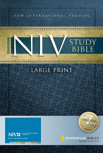 9780310939238: Zondervan NIV Study Bible, Large Print