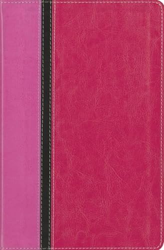 Stock image for NIV, The Message, Parallel Study Bible, Personal Size, Imitation Leather, Pink: Updated Numbered Edition for sale by Books of the Smoky Mountains
