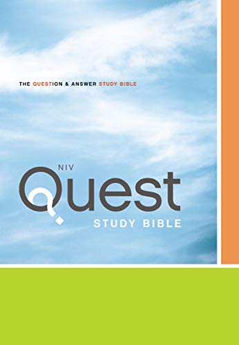 Stock image for NIV, Quest Study Bible, Hardcover: The Question and Answer Bible for sale by Reliant Bookstore