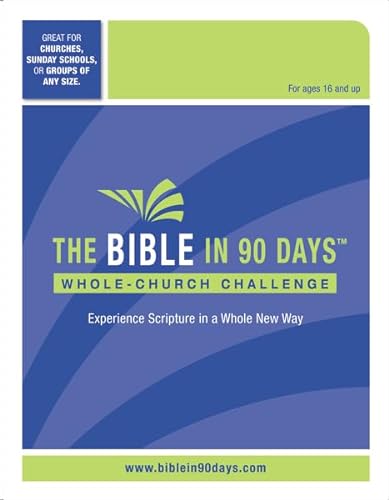 The Bible in 90 Days: Whole-Church Challenge Kit (9780310941545) by Cooper Jr., Ted
