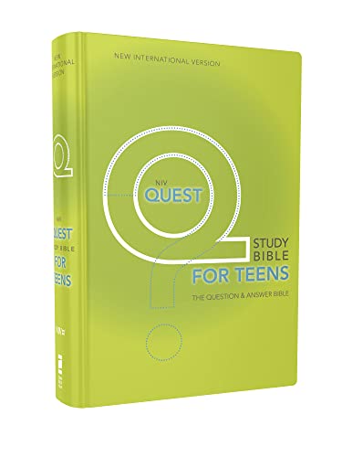 9780310941767: Niv Quest Study Bible for Teens: New International Version, the Question & Answer Bible