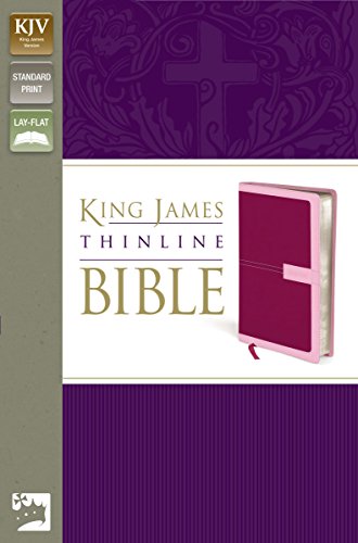 Stock image for KJV, Thinline Bible, Imitation Leather, Red/Pink, Red Letter Edition for sale by CJ's Books