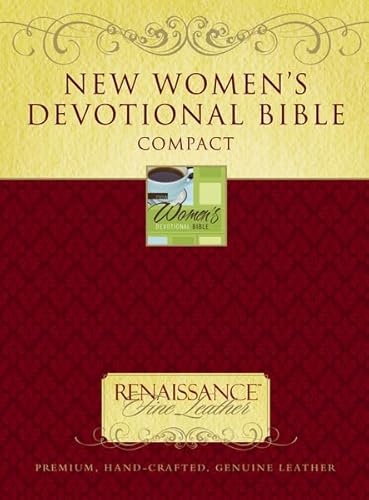 Imagen de archivo de NIV, New Women's Devotional Bible, Compact, Genuine Leather, Brown a la venta por Basement Seller 101
