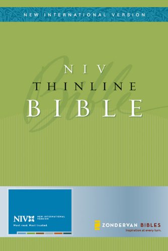 Stock image for NIV Thinline Bible, Bonded Leather, Brown (New International Version) for sale by Gulf Coast Books