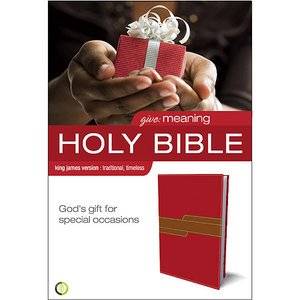 9780310948865: Holy Bible: God's Gift for Special Occasions, King James Version (Give: Meaning)