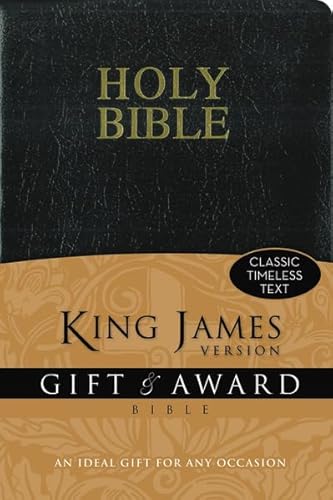 9780310949138: KJV, Gift and Award Bible, Imitation Leather, Black, Red Letter Edition
