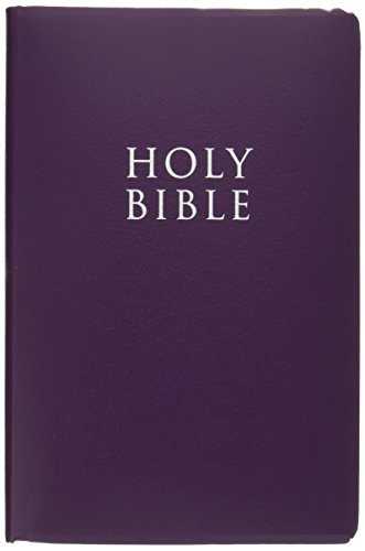 Beispielbild fr KJV, Gift and Award Bible, Imitation Leather, Purple, Red Letter zum Verkauf von Hawking Books