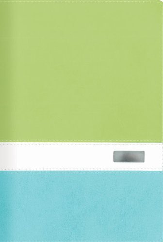 Stock image for NIV Student Bible, Italian Duo-Tone, Melon Green / Turquoise for sale by Irish Booksellers