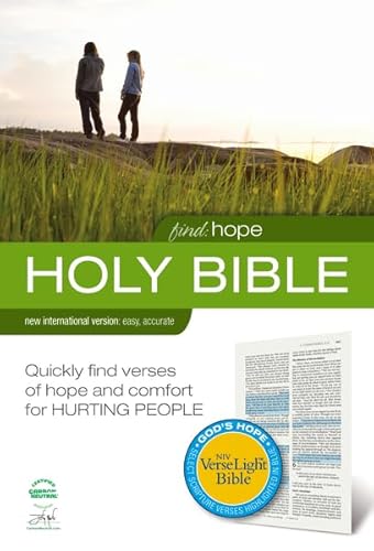 Find Hope NIV Verse Light Bible: Quickly Find Verses of Hope and Comfort for Hurting People