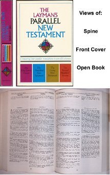 Beispielbild fr The Layman's Parallel New Testament: King James Version , the Amplified New Testament, the Living New Testament zum Verkauf von WorldofBooks