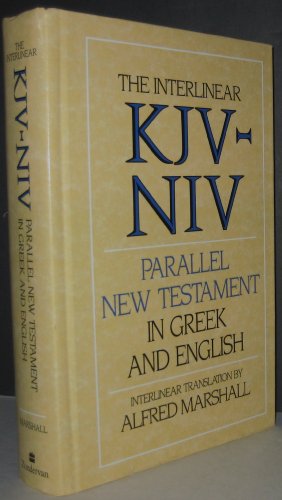 Beispielbild fr Interlinear KJV-NIV Parallel New Testament in Greek and English zum Verkauf von WorldofBooks