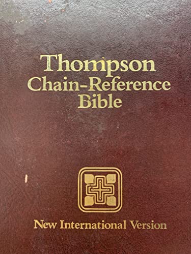 Beispielbild fr Thompson Chain-Reference Bible NIV Hardcover Indexed zum Verkauf von Books Unplugged