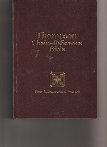 9780310955825: Holy Bible/King James Version/Thompson Chain Reference/Burgundy/Stock No 80840