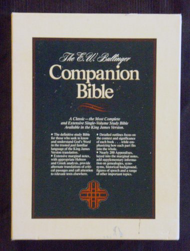 9780310959755: The Companion Bible