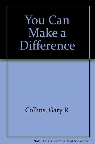 9780310962557: You Can Make a Difference