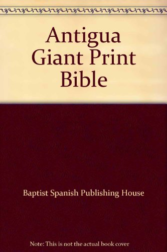 Imagen de archivo de Antigua Giant Print Bible a la venta por Cronus Books