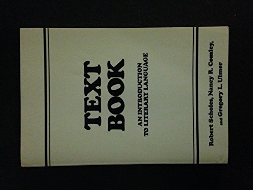 9780312002510: Text book: An introduction to literary language