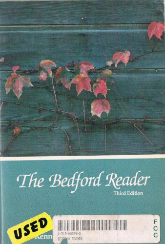 Stock image for THE BEDFORD READER Third Edition for sale by Once Upon A Time Books