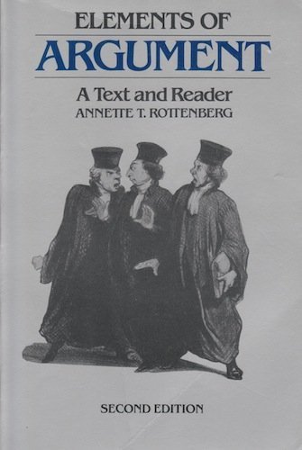 9780312003616: Elements of argument: A text and reader