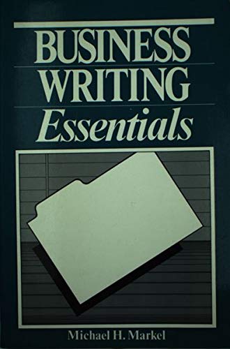 Beispielbild fr Business Writing Essentials zum Verkauf von AwesomeBooks