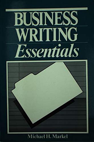 Stock image for Business Writing Essentials for sale by AwesomeBooks