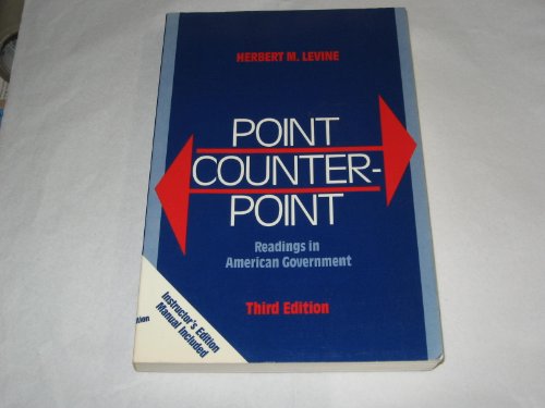 Stock image for Point-counterpoint: Readings in American government for sale by dsmbooks