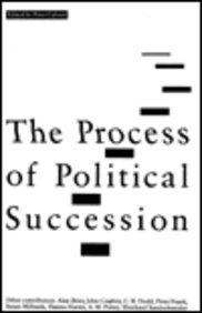 Stock image for The Process of Political Succession for sale by Better World Books
