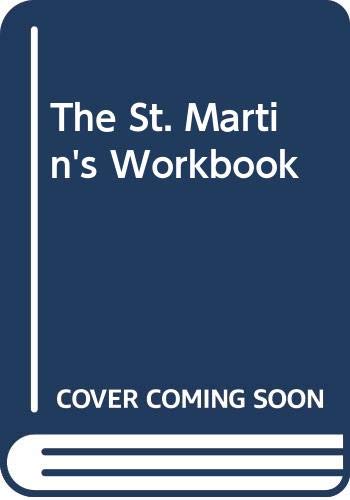 Beispielbild fr The St. Martin's Workbook zum Verkauf von Better World Books
