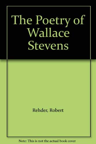 Stock image for The Poetry of Wallace Stevens for sale by La Playa Books