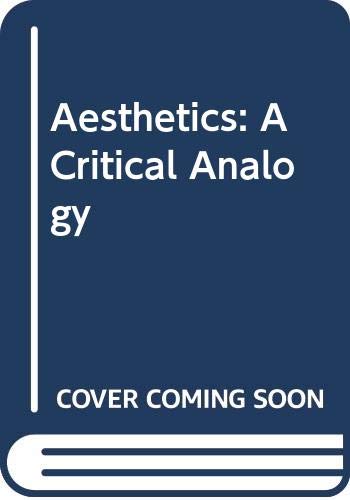 Beispielbild fr Aesthetics: A Critical Analogy zum Verkauf von Wonder Book