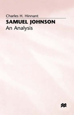9780312013462: Samuel Johnson: An Analysis