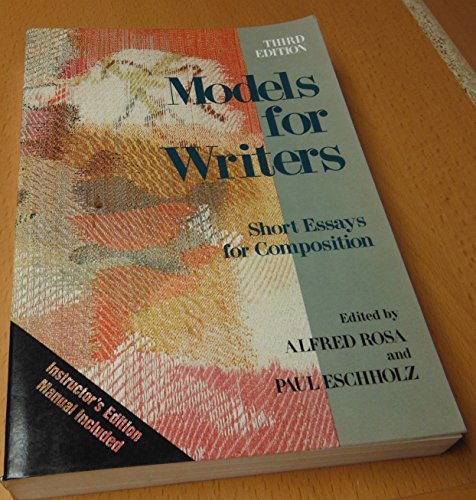 9780312017002: Rosa A:Models for Writers 3e
