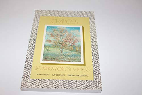Stock image for Changes: Reading for ESL Writers for sale by Wonder Book