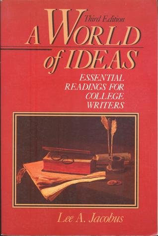 9780312020118: A World of ideas: Essential readings for college writers
