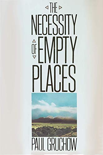 Beispielbild fr The Necessity of Empty Places zum Verkauf von KuleliBooks