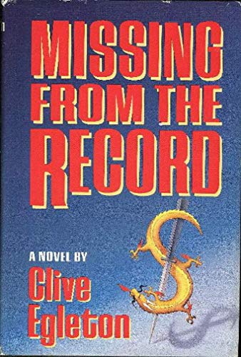Imagen de archivo de Missing From The Record a la venta por BookHolders